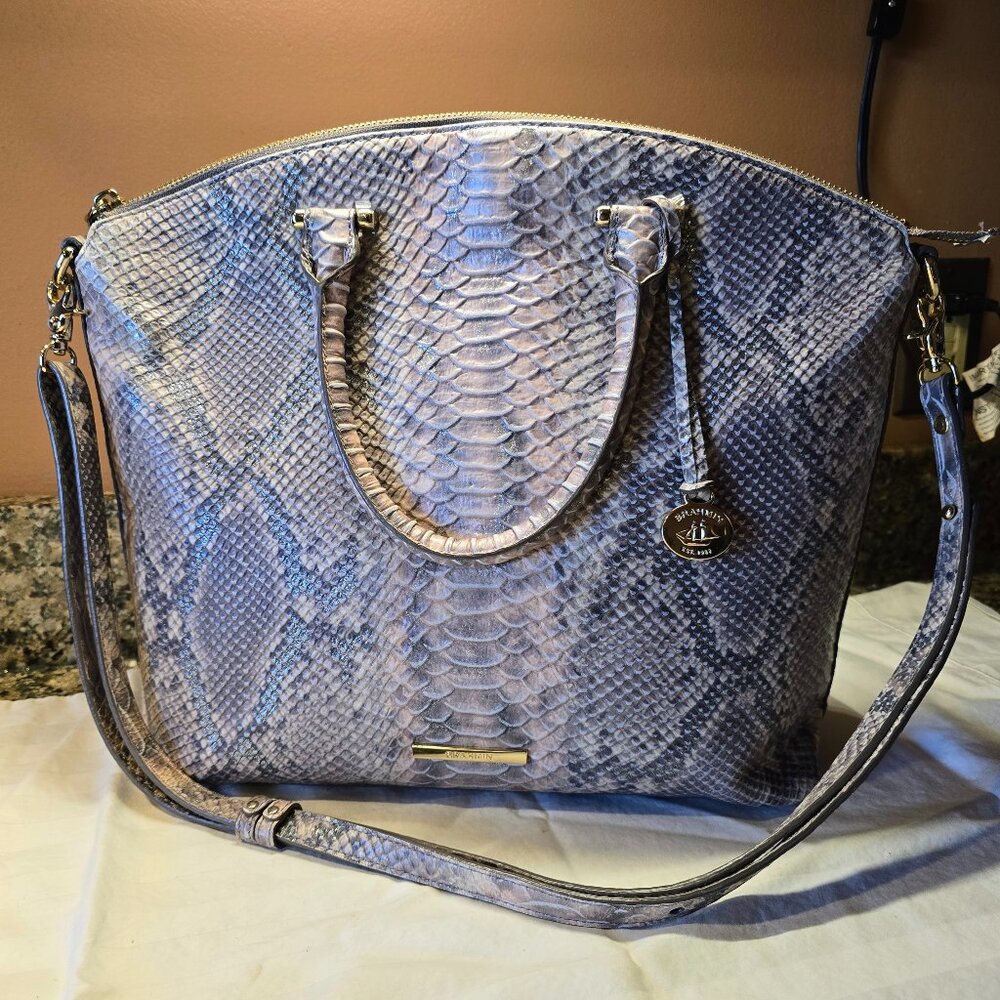 Brahmin Chiffon Mare Large Duxbury, EUC